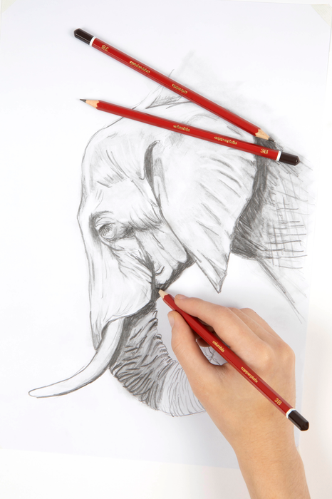 3B Pencil Columbia Copperplate - Hexagonal 20's Pack AO617003B