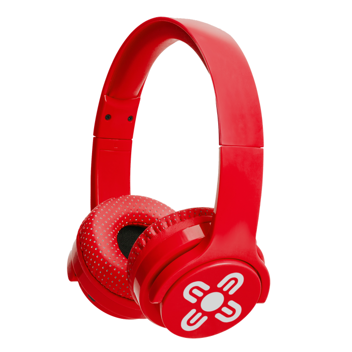 Moki Brites Wireless Headphones Red