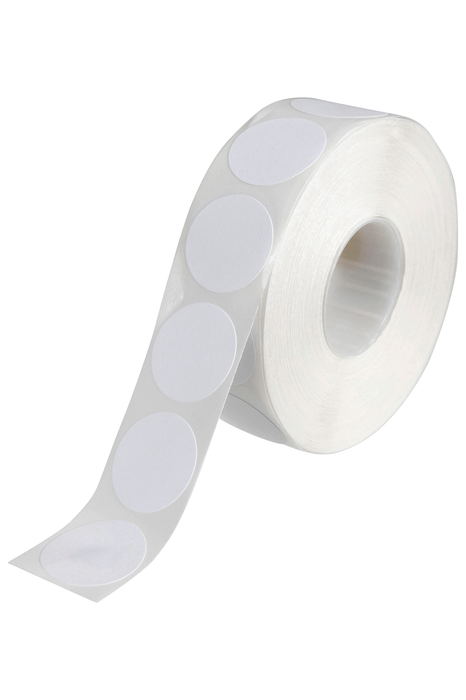 Quikstik White Circular Labels 19mm