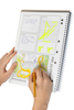 Colourhide A4 5 Subject Book, 250 pages