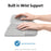 Kensington Pro Fit Ergo Dual Wireless Keyboard, Grey, Ergonomic, Wrist Rest, Spill-Proof