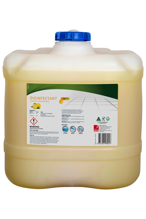 North Geca Sanitiser, Lemon, 15 Litres
