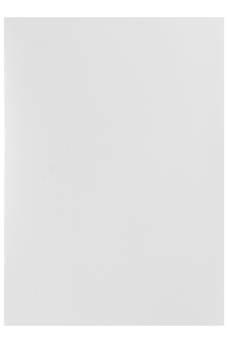 Marbig A5 Presentation Folder Gloss White Single Pocket x 10's pack