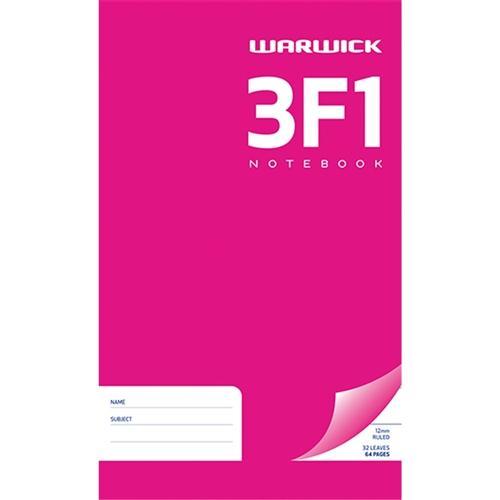 3F1 Warwick Notebook CX113815