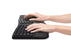 Kensington Pro Fit Ergo Dual Wireless Keyboard, Black, Ergonomic, Wrist Rest, Spill-Proof