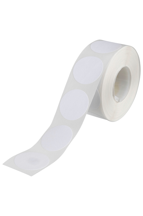 Quikstik White Circular Labels 24mm