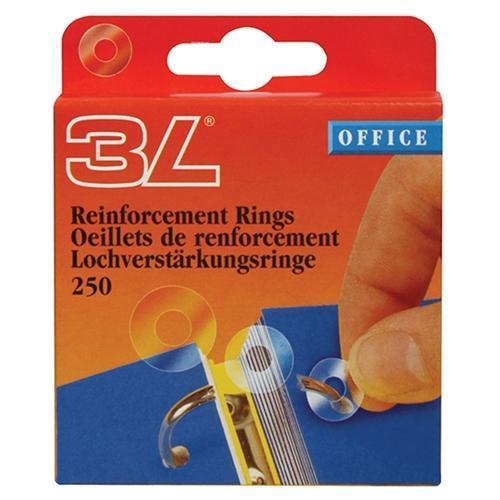 3L Reinforcement Rings / Eyelets x 250's CX260175