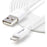 3m (10ft) Long White Apple 8-pin Lightning Connector to USB Cable for iPhone / iPod / iPad - Charge and Sync Cable - 3 meter White Lightning to USB Cable IM2634464