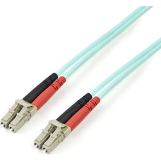 3m Aqua OM4 Duplex Multimode Fiber Optic Cable - 100 Gb - 50/125 - LSZH - LC/LC IM3698446
