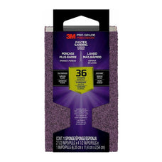 3M Pro Grade Sanding Block Sponge 24003TRI-XC-B 36 Grit FP11059