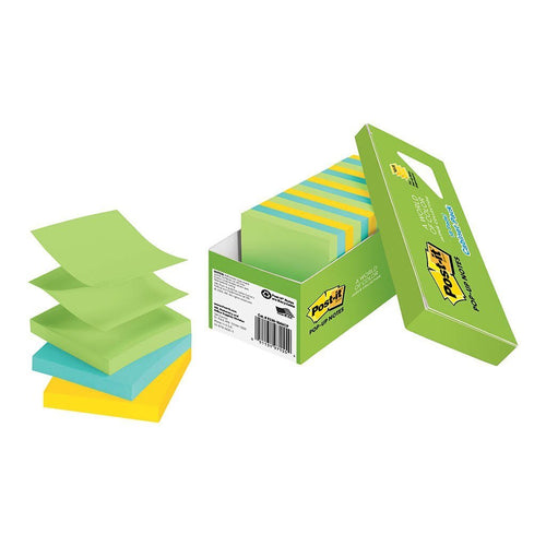 3M Sticky Pop Up Post It Note Refill 76 x 76mm - 18's Pack (R330-18AUC ...