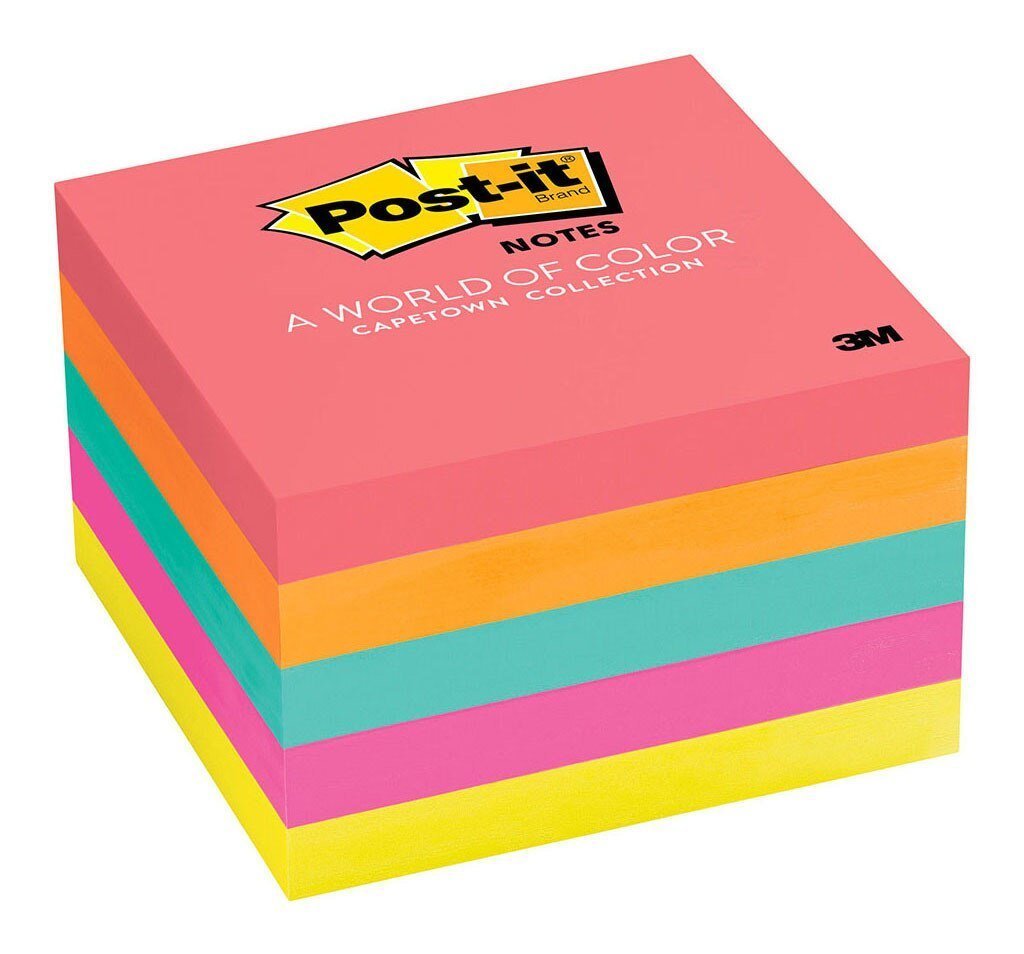 3M Sticky Post It Note 76 x 76mm x 5's Pack (654-5PK) | Desktop ...