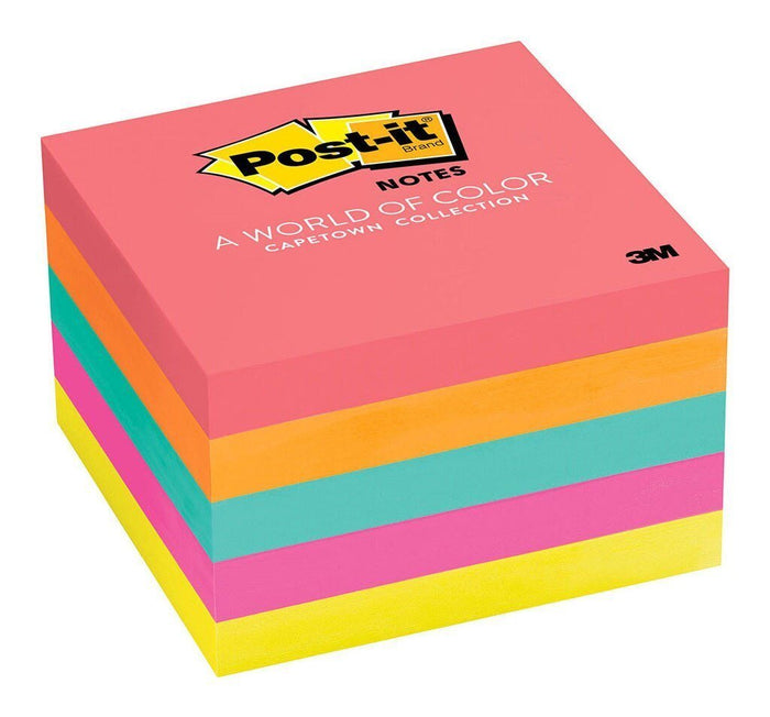 3M Sticky Post It Note 76 x 76mm x 5's Pack (654-5PK) FP10534