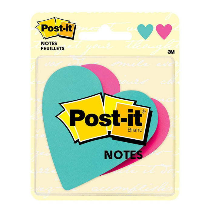 3M Sticky Post It Note - Heart (7350-HRT) FP10569