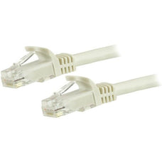 3m White Gigabit Snagless RJ45 UTP Cat6 Patch Cable - 3 m Patch Cord - Ethernet Patch Cable - RJ45 Male to Male Cat 6 Cable IM2634461