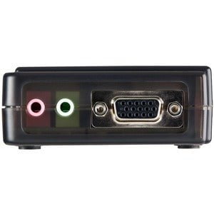 4 PORT BLACK USB KVM SWITCH KIT WITH CABLES AND AUDIO IM2902542