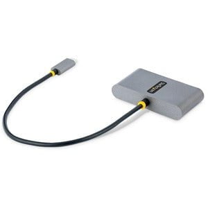 4-Port USB-C Hub with 100W Power Delivery Pass-Through - 2x USB-A + 2x USB-C - USB 3.0 5Gbps - 1ft (30cm) Long Cable - Portable USB Type-C to USB-A/C Hub IM5634496