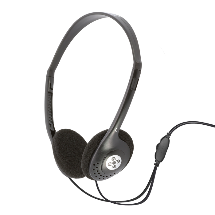Moki Lite Headphones with Volume Control - No Mic