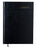 2027 Cumberland A4 Casebound Diary, 2 Pages To A Day, Black