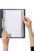 Marbig A4 Cardboard Indices/Divider, A-Z, Black/White