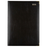 2025 Cumberland A4 Leathergrain Padded Casebound Corporate Diary, Day To A Page, Black