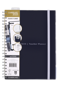 2025 Cumberland A4 Teachers Planner, Navy