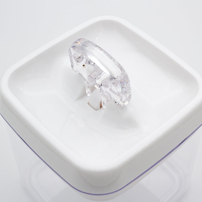 Connoisseur Flip-Tite 1.0L Airtight & BPA Free Square Canister