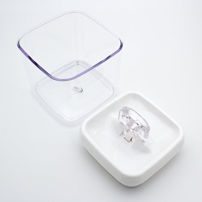 Connoisseur Flip-Tite 1.0L Airtight & BPA Free Square Canister