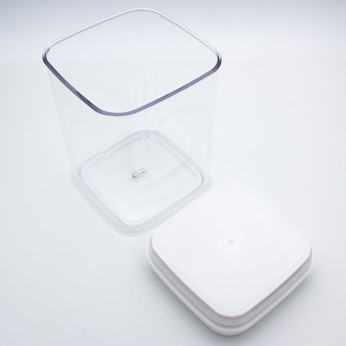 Connoisseur Flip-Tite 1.7L Airtight & BPA Free Square Canister
