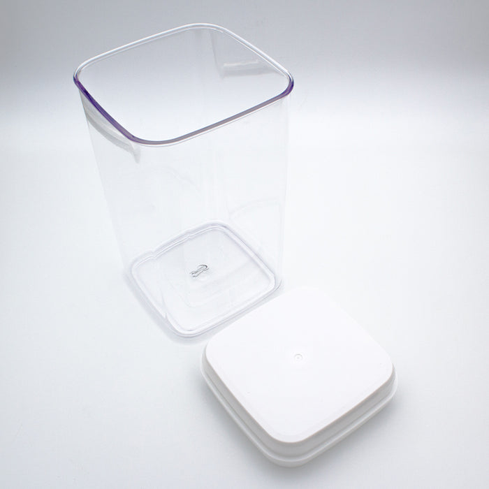 Connoisseur Flip-Tite 2.4L Airtight & BPA Free Square Canister