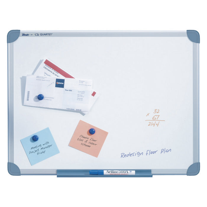 Quartet Slimline Whiteboard 450 x 600mm - Magnetic