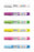 Texta Chalk Marker Assorted Colours 6's Pack, Dry Wipe, Bullet Tip