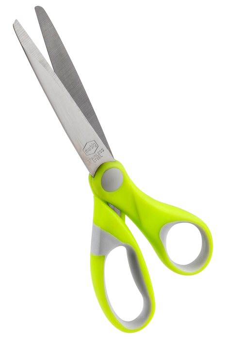 Marbig Assorted Colours Comfort Grip Scissors 182mm x Pack of 12