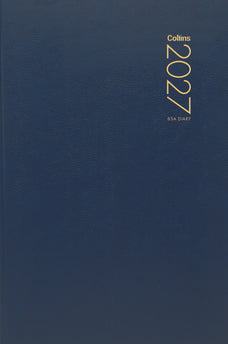 2027 Collins Diary 83A Appointment Diary, Week To View, Navy, 125mm x 195mm
