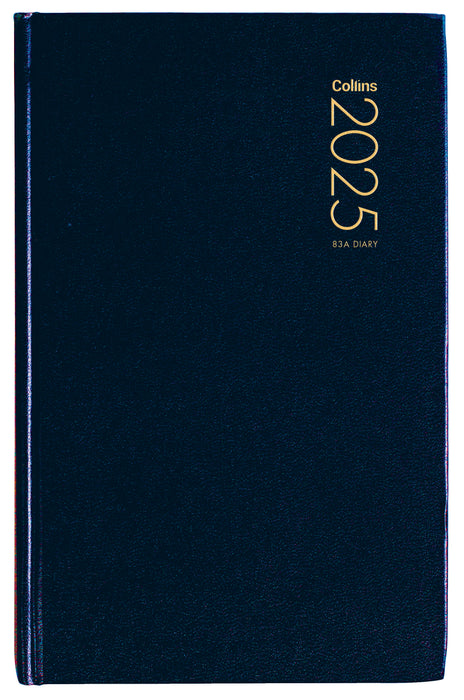 2025 Collins Diary 83A Appointment Diary, Week To View, Navy, 125mm x 195mm