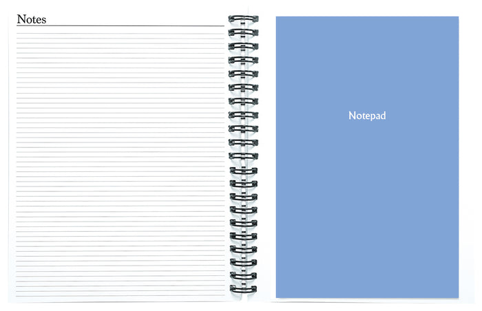 2027 Collins A53 Week to View Diary, Kiwi Vibe, Wiro Bound, Printed Polyprop Cover, 148mm x 210mm