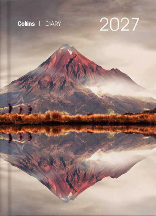 2027 Collins A51 NZ Majestic Landscapes Day to Page Diary, Assorted Design Cover, 148mm x 210mm