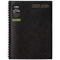 Collins Diary Mid Year Boston A41 Day Per Page 2025/2026
