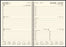 2027 Collins Boston A43 Week To View Diary, Navy, 210mm x 297mm