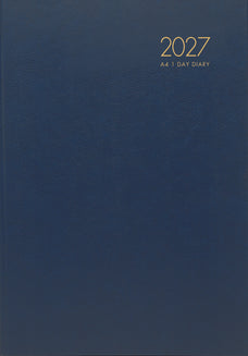 2027 Collins Windsor A41 Diary, Day Per Page, Navy, 210mm x 297mm