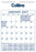 2027 Collins Wiro Bound One Month To View Calendar, 295mm x 422mm