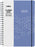 2025 Collins Fascinate A53 Diary, Week To View, Wiro Bound, Sky Blue, 148mm x 210mm