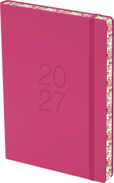 2027 Collins A51 Day Per Page Pink Colour Edge Diary, 148mm x 210mm