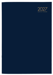 2027 Collins A4 Premium Monthly Planner, Month To View, PVC Cover, Assorted Colours, 210mm x 297mm