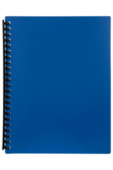 A4 Refillable Display Book 40 pocket Blue