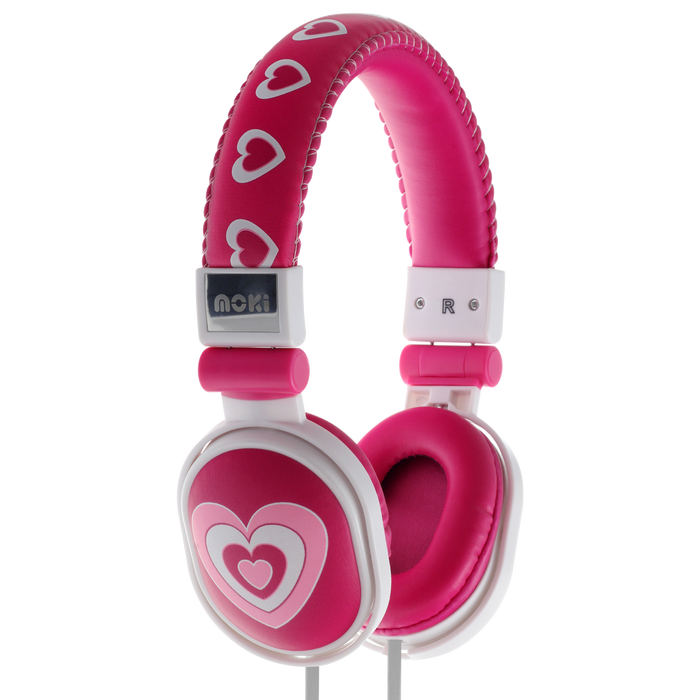 Moki Popper On-Ear Headphones - Hearts 3