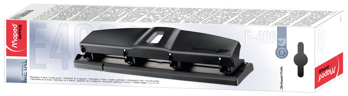 Maped 4 Hole Paper Punch 12 Sheets