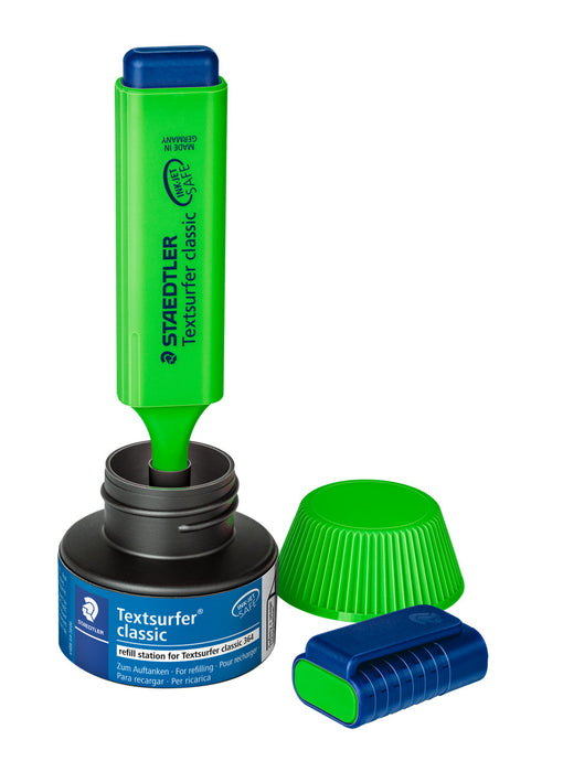 Staedtler Textsurfer 488 64 Highlighter Refill Station Green