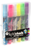 Texta Chalk Marker Assorted Colours 6's Pack, Wet Wipe, Bullet Tip