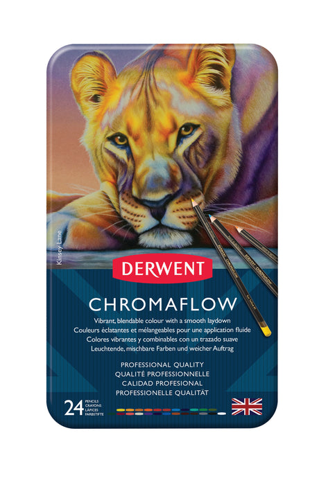 Derwent Chromaflow Pencils, 24's pack